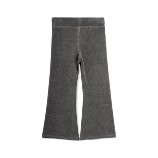 Mini Rodini Clover Velour Flared Trousers