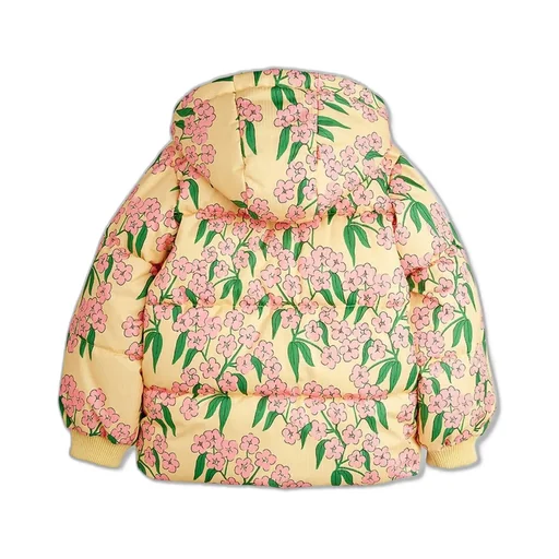 Mini Rodini Alpine Flowers Hooded Puffer Jacket