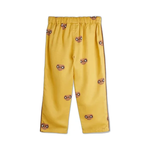 Mini Rodini Pattern Printed Straight-Leg Trousers