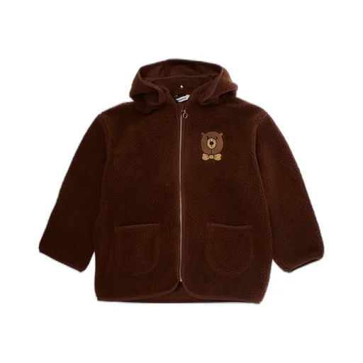 Mini Rodini Bear Pile Jacket