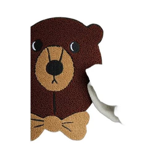 Mini Rodini Bear Embroidered Crewneck Sweatshirt