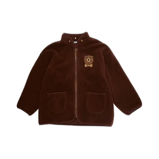 Mini Rodini Bear Pile Jacket