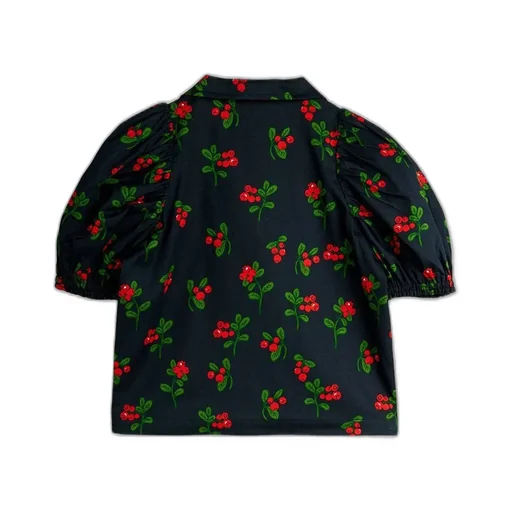 Mini Rodini Lingonberries Woven Blouse