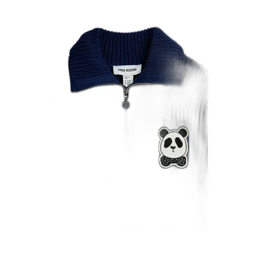 Mini Rodini Panda Chunky Knit Sweater