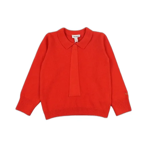 Mini Rodini Knitted Tie Jumper