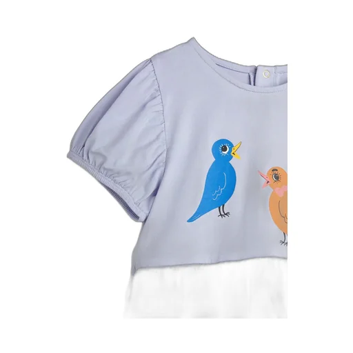 Mini Rodini Birds Short-Sleeved Dress