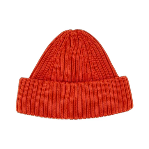 Mini Rodini Logo Embroidered Ribbed-Knit Beanie