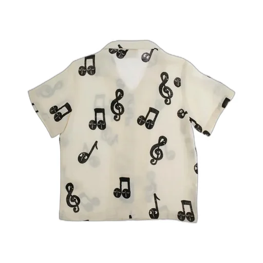 Mini Rodini Note Muslin Shirt