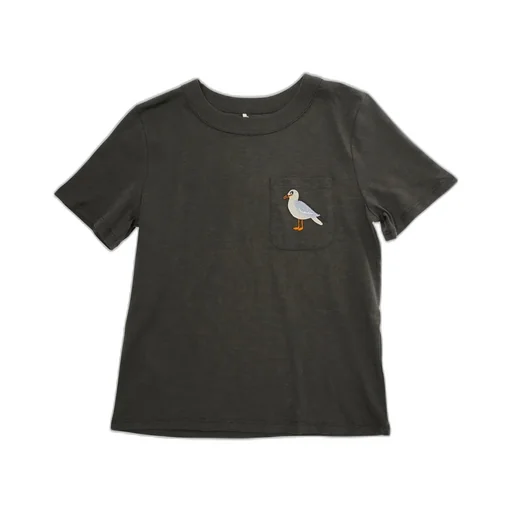 Mini Rodini Seagull Pocket T-Shirt