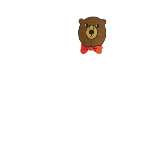 Mini Rodini Bear Printed V-Neck Dress