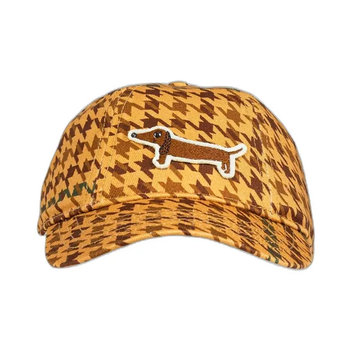 Mini Rodini Houndstooth Patterned Baseball Cap