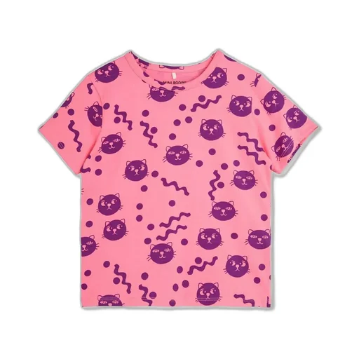 Mini Rodini Squiggly Cats T-Shirt