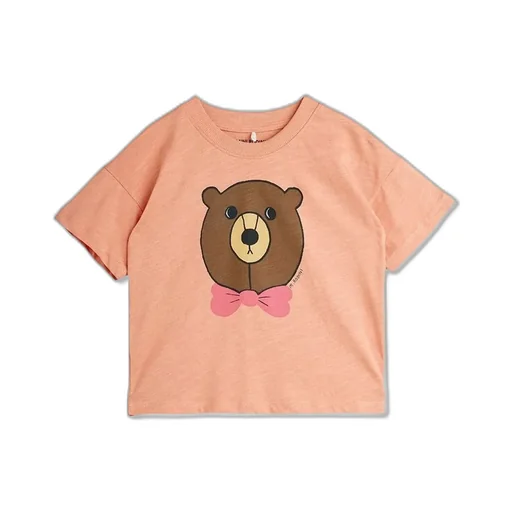 Mini Rodini Bear Printed Crewneck T-Shirt