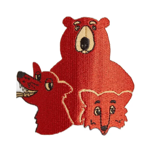 Mini Rodini Animal-Embroidered Cyrved Peak Baseball Cap