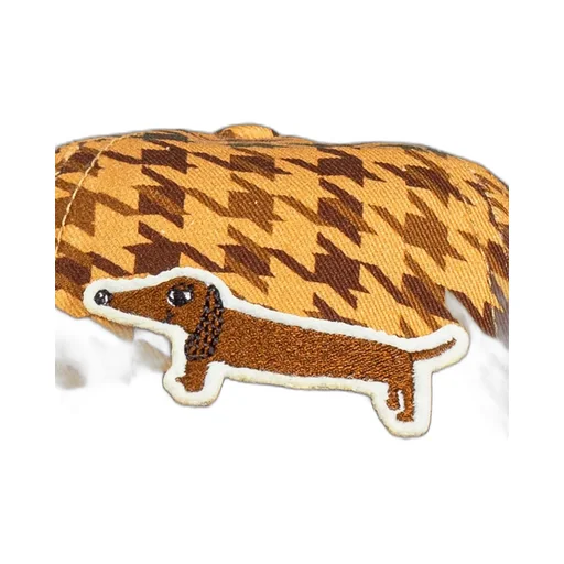 Mini Rodini Houndstooth Patterned Baseball Cap
