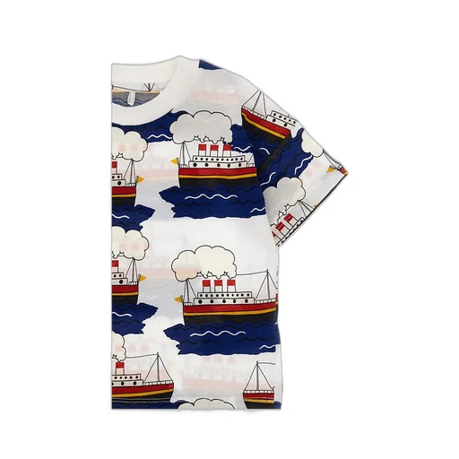 Mini Rodini Graphic Printed Crewneck T-Shirt