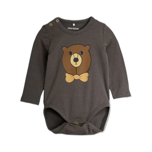 Mini Rodini Body Bear Printed Crewneck Tracksuit