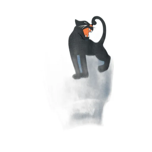 Mini Rodini Panther Melange Sweatpants