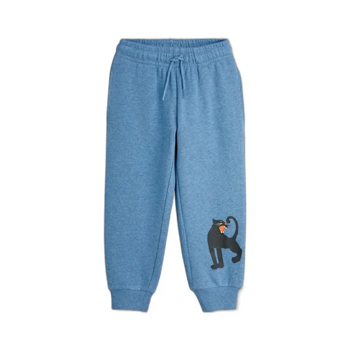 Mini Rodini Panther Melange Sweatpants