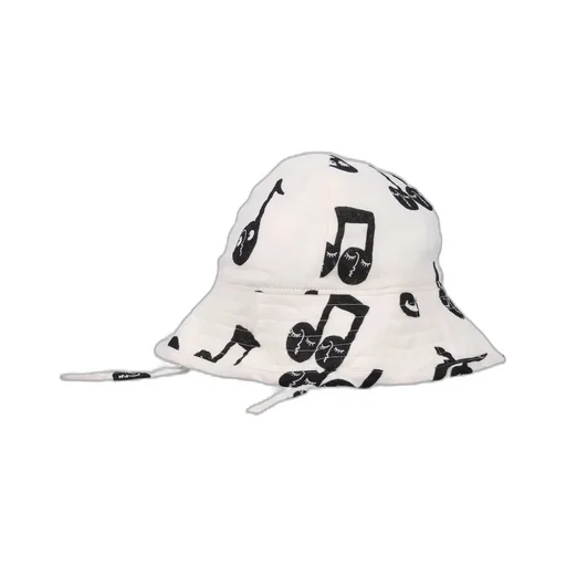 Mini Rodini Note Muslin Sun Hat