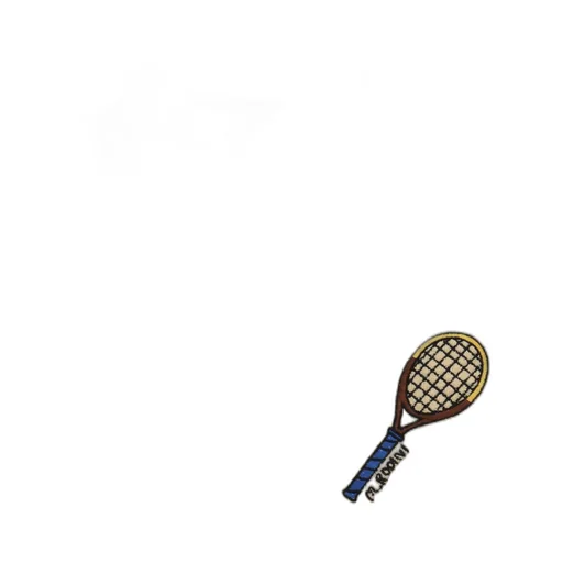 Mini Rodini Tennis Embroidered Half-Zipped Sweatshirt
