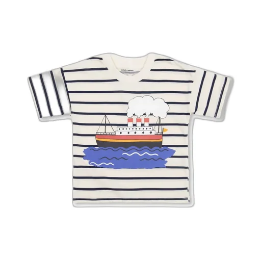 Mini Rodini Striped Crewneck T-Shirt