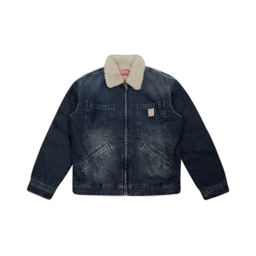 Diesel Kids Jomox-Fur Denim Jacket