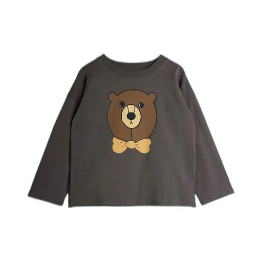 Mini Rodini Bear Bow Crewneck T-Shirt