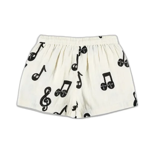 Mini Rodini Note Muslin Shorts