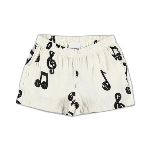 Mini Rodini Note Muslin Shorts