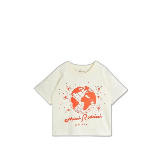 Mini Rodini Society Crewneck T-Shirt
