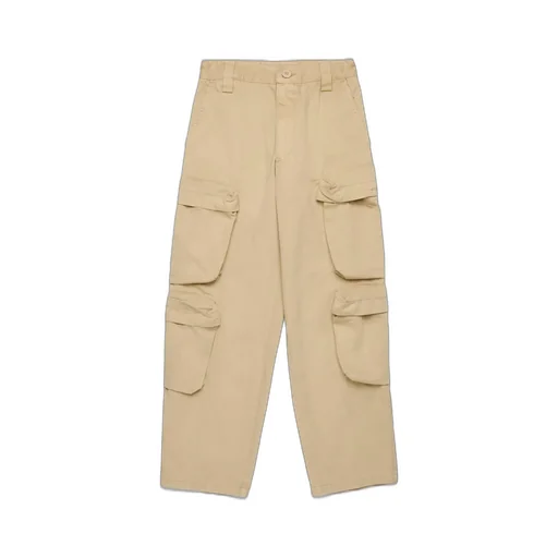 Diesel Kids Oval-D Logo Embroidered Cargo Pants