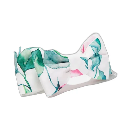 Mama Luma Leaf-Printed Headband