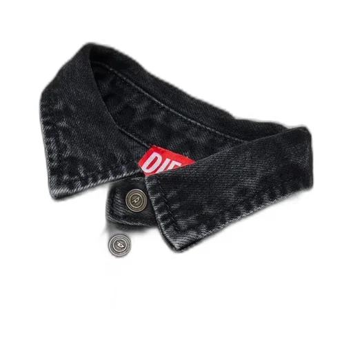 Diesel Kids D-Logo Embroidered Denim Shirt Dress