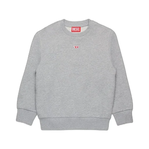 Diesel Kids D-Logo Patch Crewneck Sweatshirt