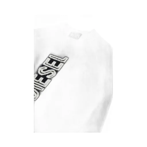 Diesel Kids Logo Intarsia-Knit Jumper