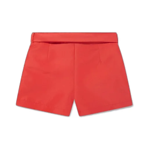 Mama Luma Bow-Detailed Mini Shorts
