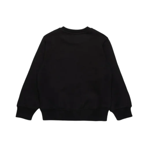 Diesel Kids Logo Embroidered Crewneck Sweatshirt