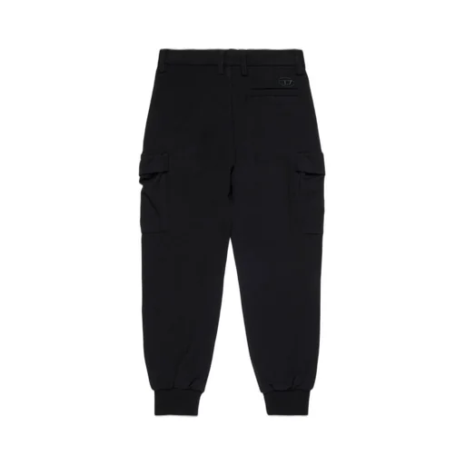Diesel Kids Oval-D Logo Cargo Pants