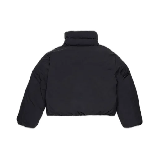 Diesel Kids Oval-D Logo Embroidered Padded Jacket