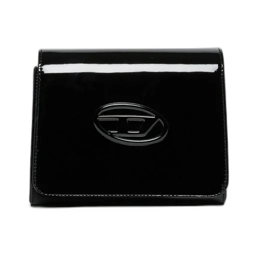 Diesel Kids Oval-D Logo Embossed Shoulder Bag