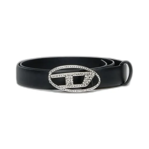 Diesel Kids Oval-D Buckle Embellished Belt