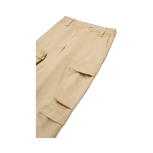 Diesel Kids Oval-D Logo Embroidered Cargo Pants