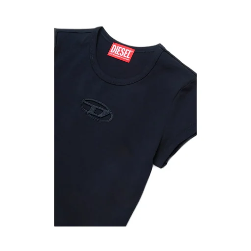 Diesel Kids Tangie Oval D Logo Crewneck T-Shirt