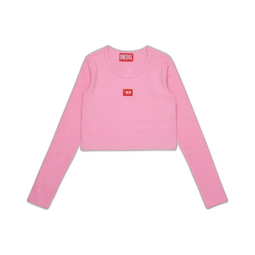 Diesel Kids Long-Sleeved Ribbed-Knitted T-Shirt