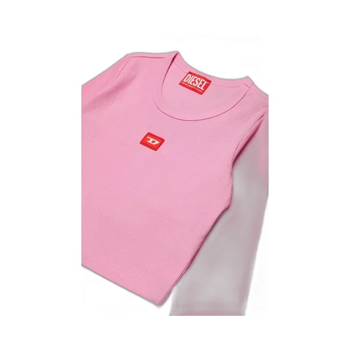 Diesel Kids Long-Sleeved Ribbed-Knitted T-Shirt