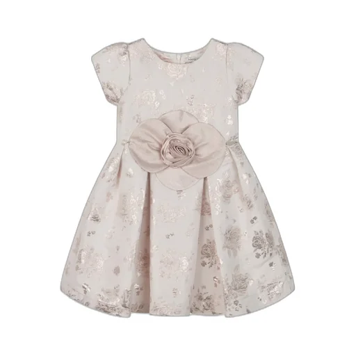 Mama Luma Floral-Jacquard Occasion Dress