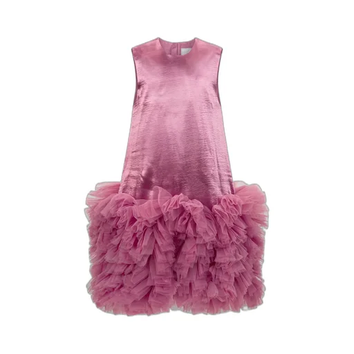 Maison Ava Sleeveless Yarn Hem Dress