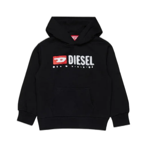 Diesel Kids D-Logo Printed Hoodie