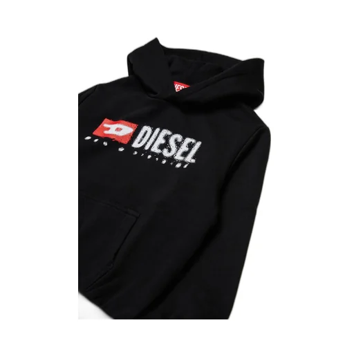Diesel Kids D-Logo Printed Hoodie